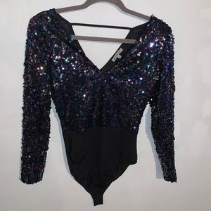 Sequence body suit top